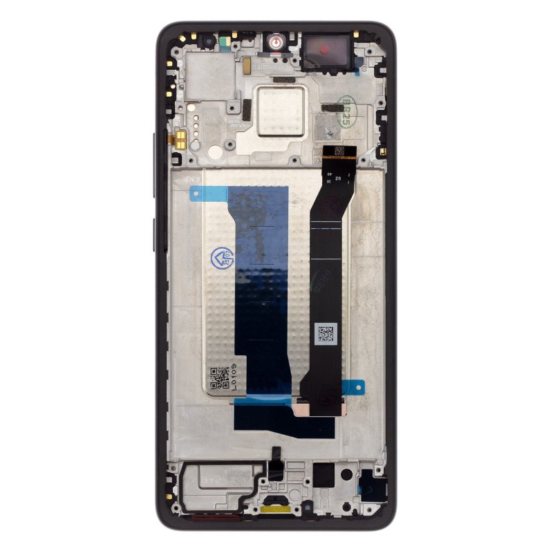 LCD Display + Dotyková Deska + Přední kryt pro Poco X7 Pro 5G Black Originál (Černý rám) - obrázek č. 1