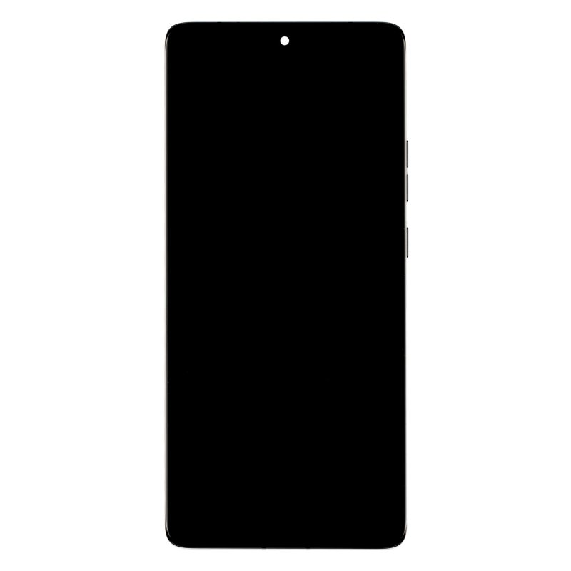 Originál Motorola Edge 50 5G LCD Display + Dotyková Deska + Přední Kryt Koala Grey (Service Pack) - obrázek produktu