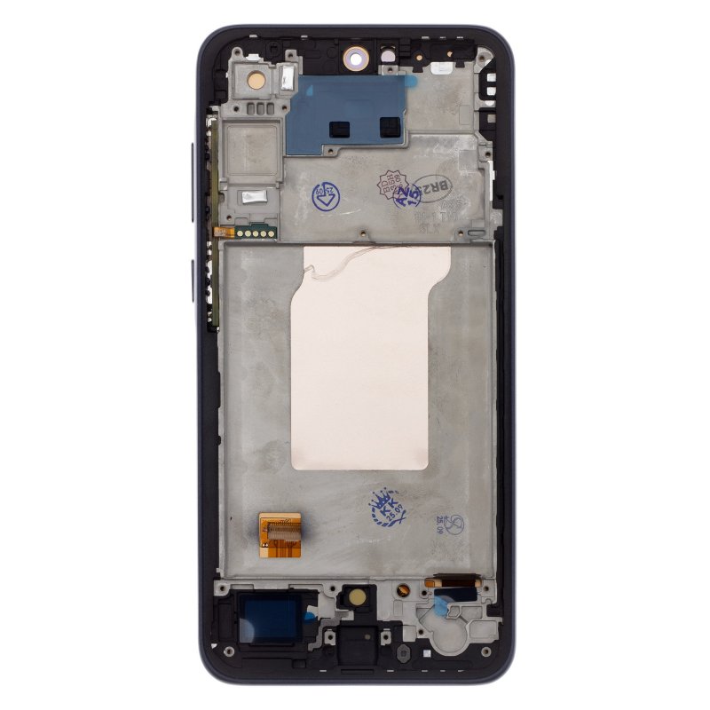 LCD display + Dotyk + Přední Kryt pro Samsung A356B Galaxy A35 5G Navy OLED - obrázek č. 1