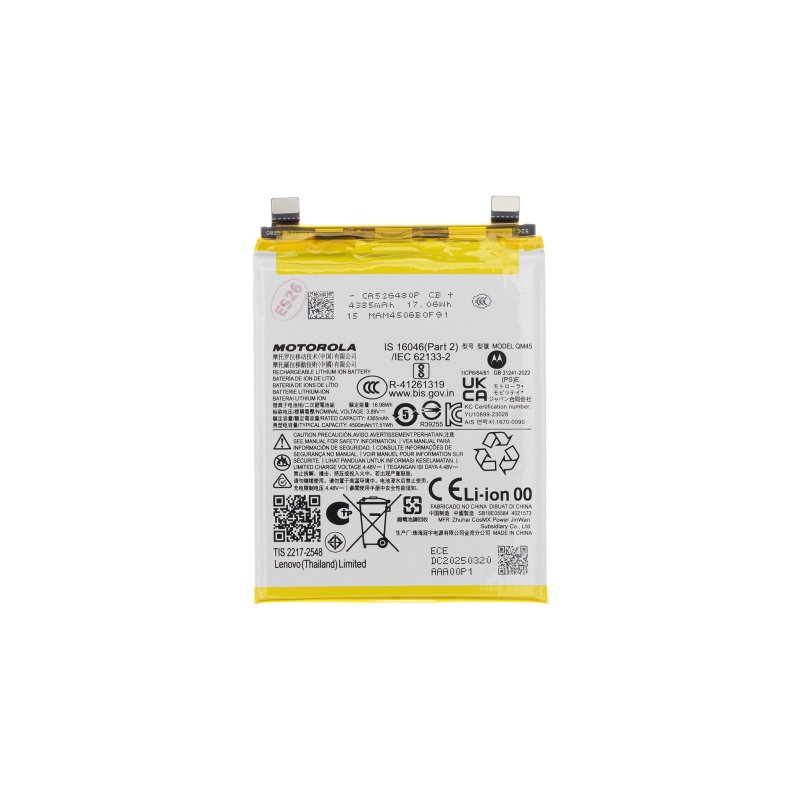 Originální Baterie Motorola Edge 50 Pro - QM45 - 4500mAh (Service Pack) - obrázek produktu