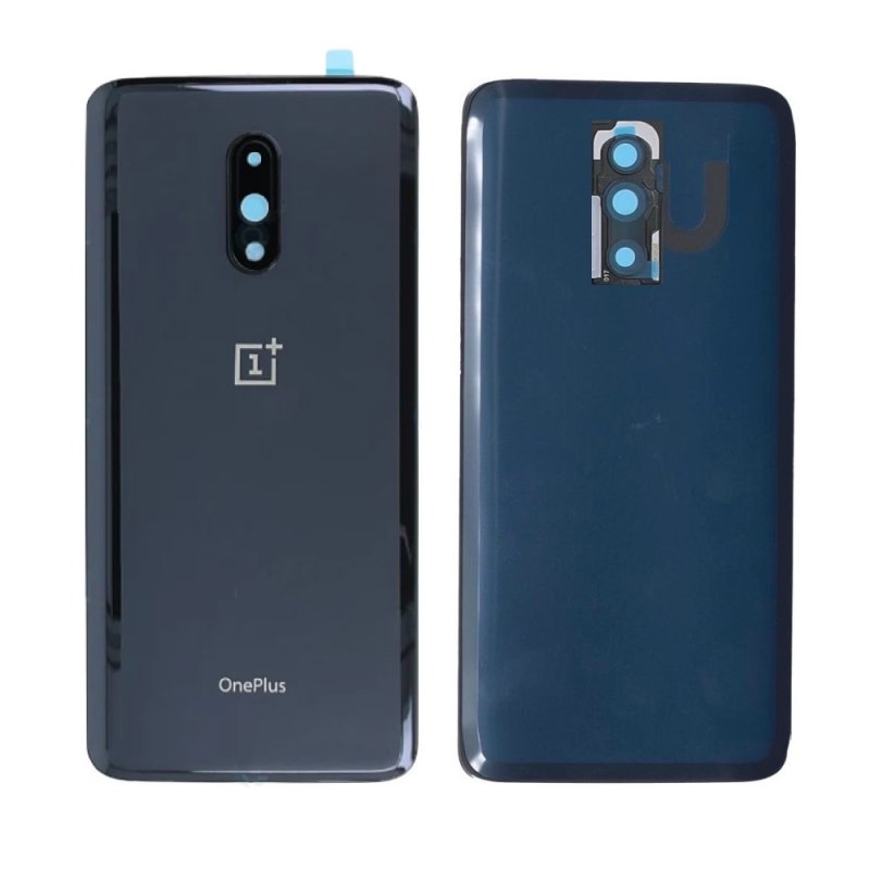 OnePlus 7 Zadní sklo / kryt baterie Mirror Grey (Black) - obrázek produktu