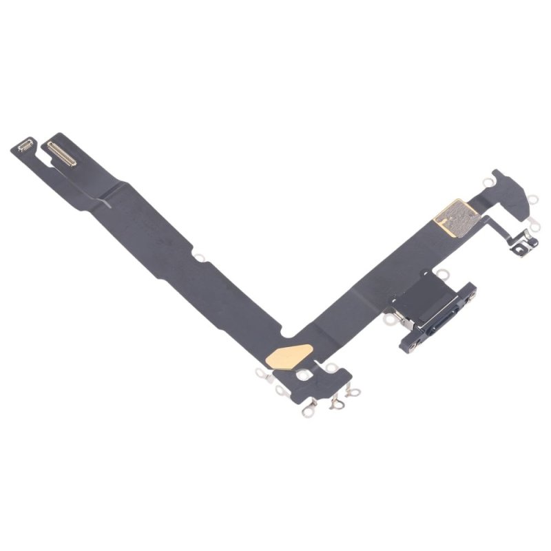 Nabíjecí Konektor a flex pro Apple iPhone 16 Plus černý (Original) - obrázek č. 1