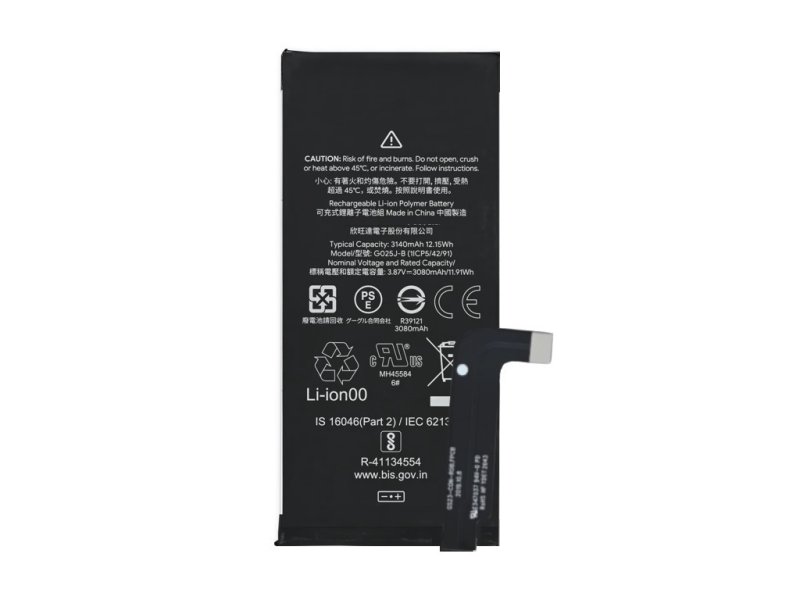 Baterie Google Pixel 4a 4G - G025J-B - Li-Ion 3140mAh (OEM) - obrázek produktu