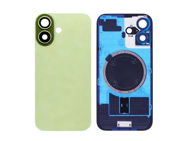 Zadní sklo pro Apple iPhone 17 Zelená (s logem) - obrázek produktu
