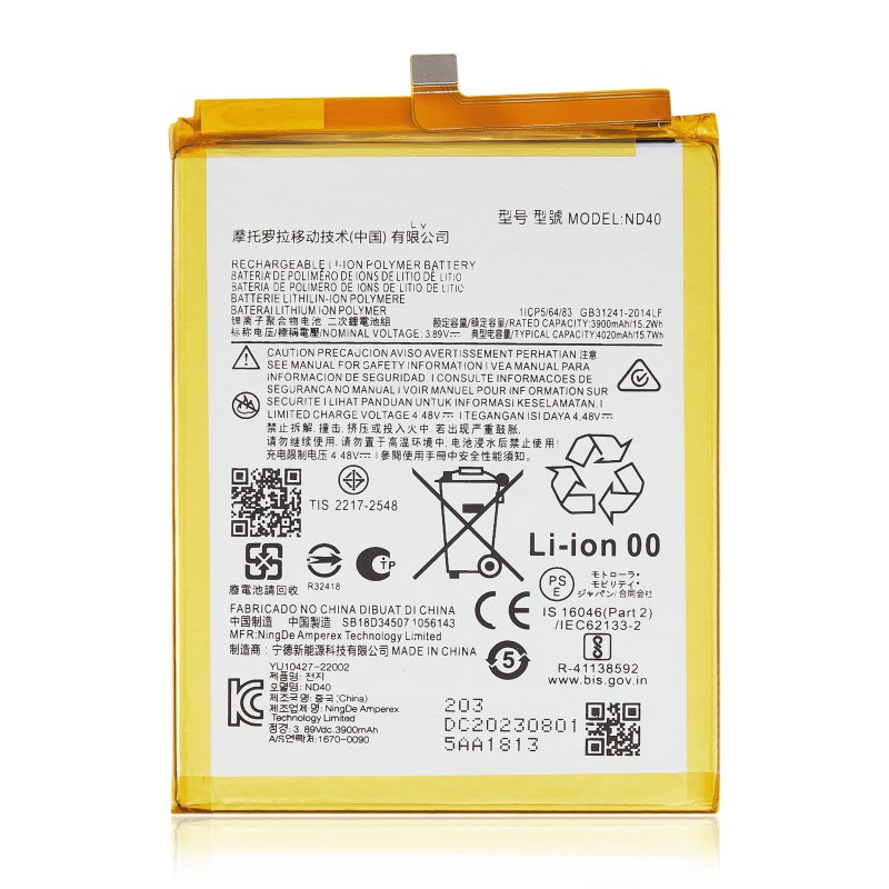 Baterie Motorola Edge 30 - ND40 - 4020mAh (OEM) - obrázek produktu