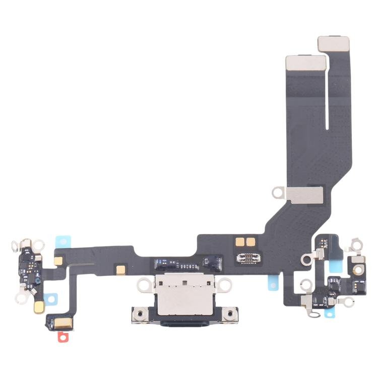 Nabíjecí Konektor a flex pro Apple iPhone 16e černý (Aftermarket) - obrázek produktu