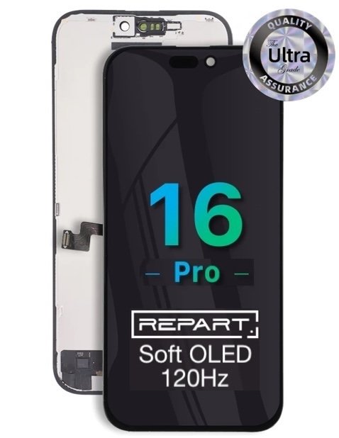 LCD Displej pro Apple iPhone 16 Pro (Soft OLED Ultra, 120Hz) - obrázek produktu