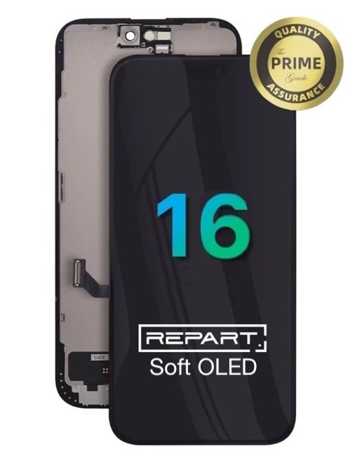 LCD Displej pro Apple iPhone 16 (Soft OLED) - obrázek produktu