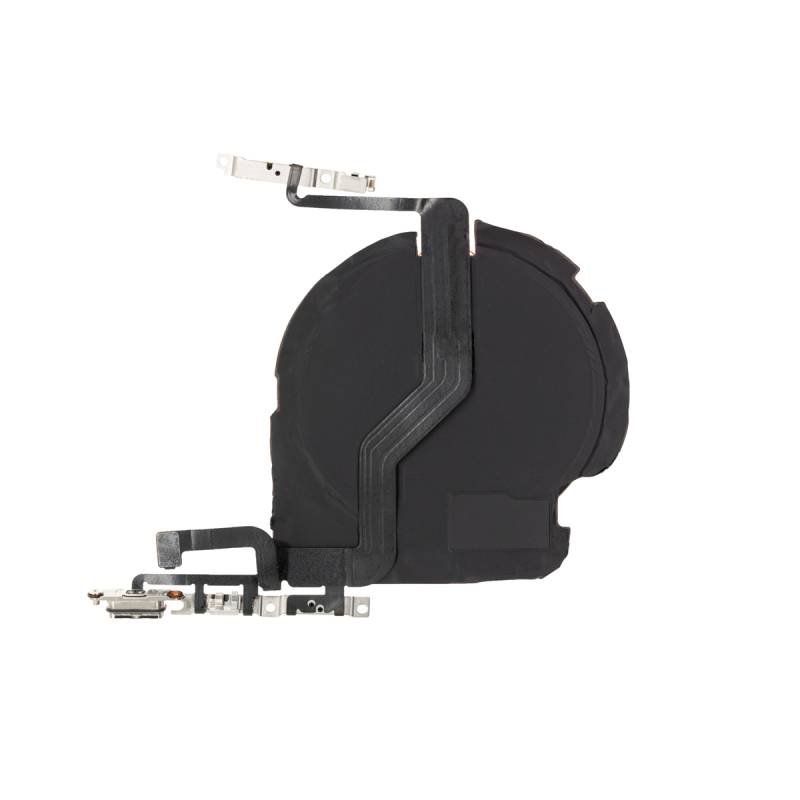 iPhone 12/12 Pro NFC Bezdrátová Nabíjecí Cívka (s Volume a ON/OFF Flex a Kovovým Držákem) - obrázek č. 1