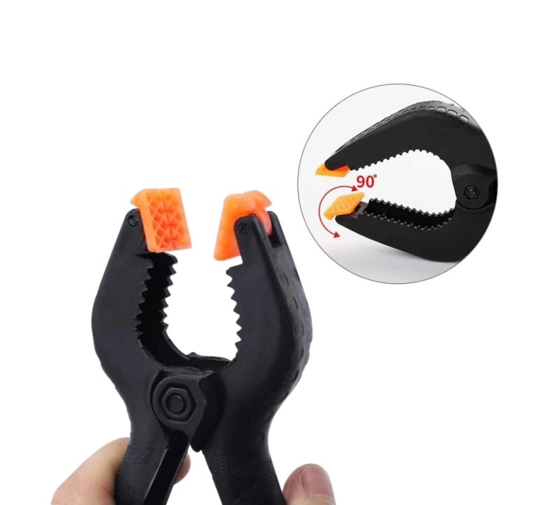 Rychloupínací klešťové svorky - Střední velikost (11cm) - 4ks balení - obrázek č. 3