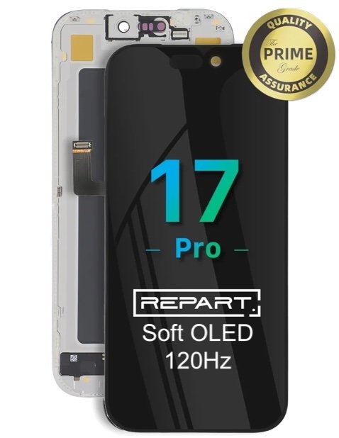 LCD Displej pro Apple iPhone 17 Pro (Soft OLED Ultra, 120Hz) - obrázek produktu