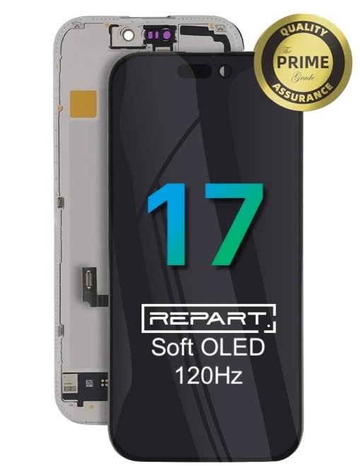 LCD Displej pro Apple iPhone 17 (Soft OLED, 120Hz) - obrázek produktu