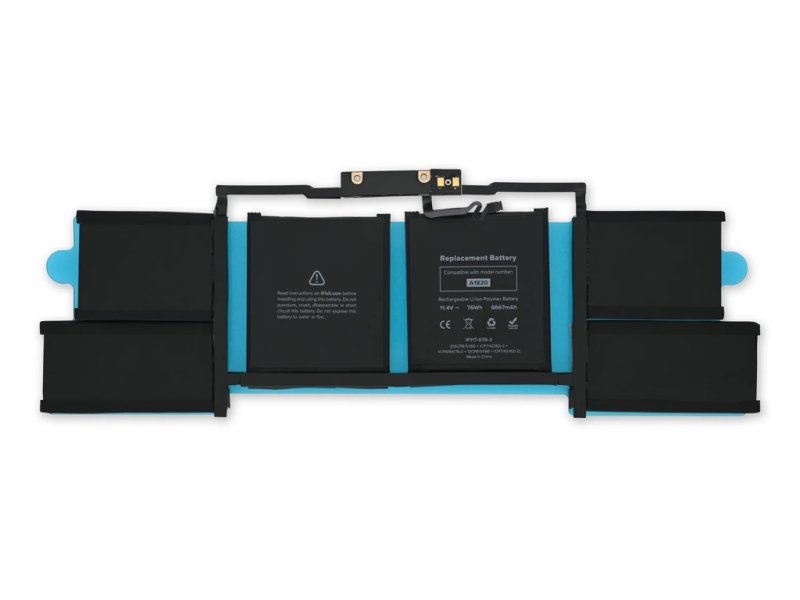 Baterie A1820 pro MacBook Pro 15" A1707 (2016-2017) 6680mAh - obrázek produktu