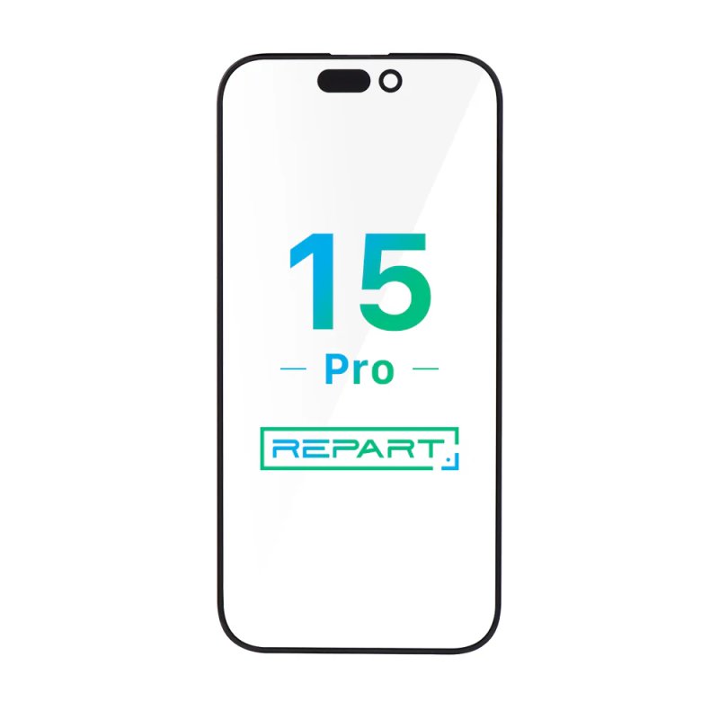 Sklo Displeje + OCA Lepidlo iPhone 15 Pro - obrázek produktu