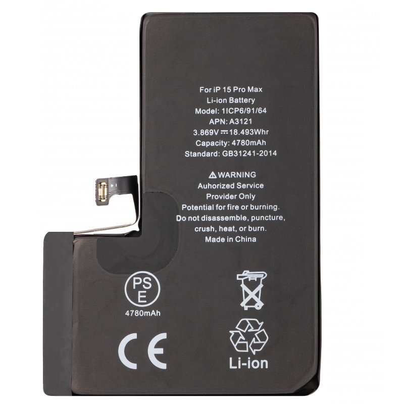 Konfigurovatelná Baterie iPhone 15 Pro Max (Diagnostic = Genuine) - obrázek produktu