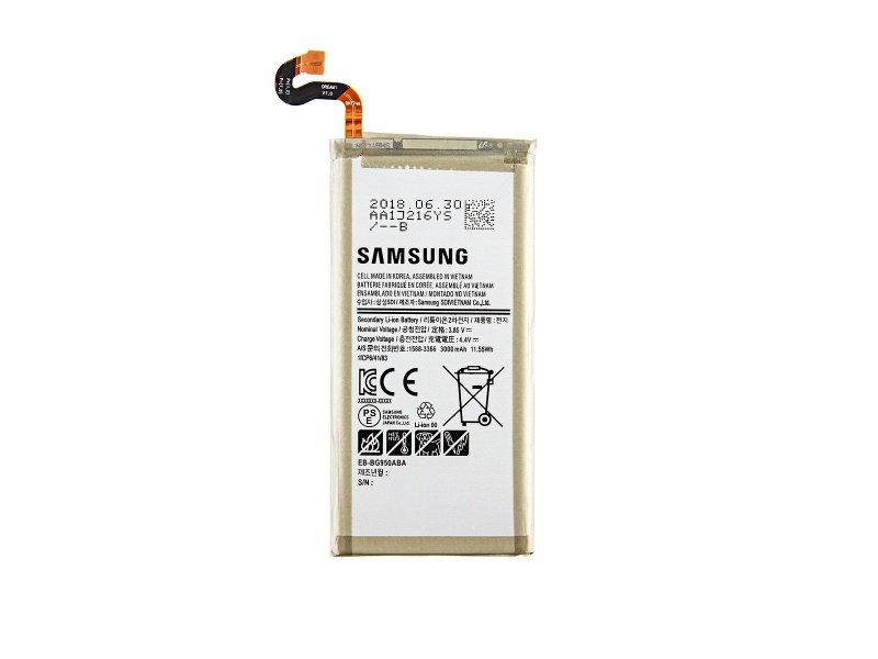 Baterie pro Samsung Galaxy S8 (G950) (EB-BG950ABE) (3000mAh) (Service Pack) (GH82-14642A) - obrázek produktu