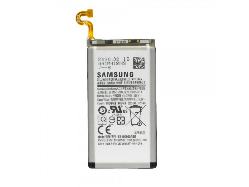 Baterie pro Samsung Galaxy S9 (G960) (EB-BG960ABE) (3000mAh) (Service Pack) (GH82-15963A) - obrázek produktu