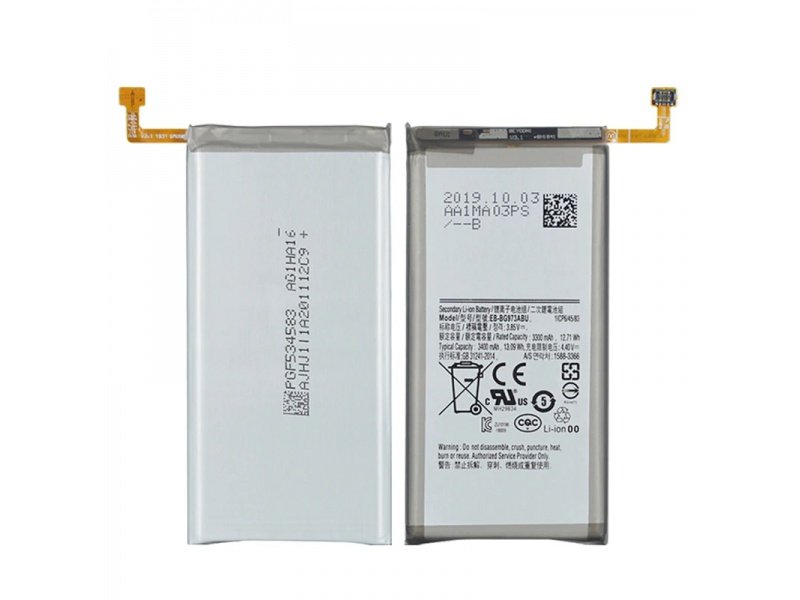 Baterie pro Samsung Galaxy S10 (G973) (EB-BG973ABU) (3400mAh) (Service Pack) (GH82-18826A) - obrázek produktu