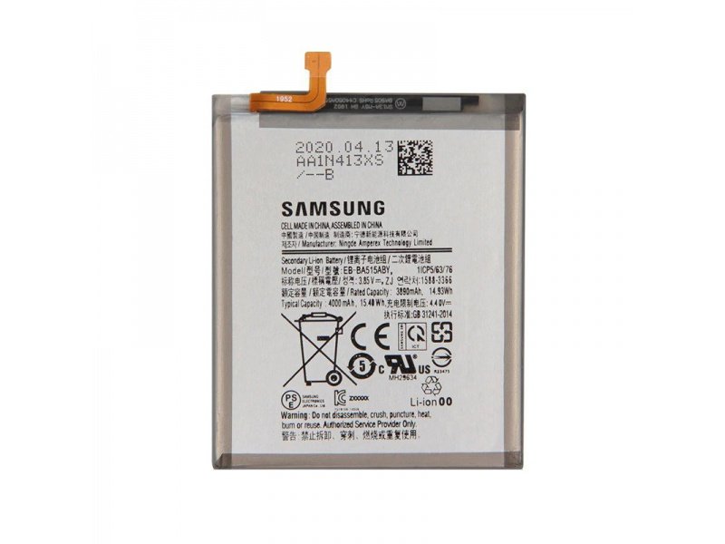 Baterie pro Samsung Galaxy A51 (A515) (EB-BA515ABY) (4000mAh) (Service Pack) (GH82-21668A) - obrázek produktu