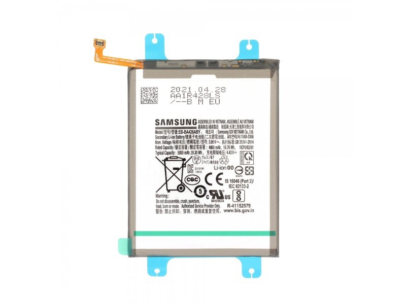 Baterie pro Samsung Galaxy A42/A32/A72/M22/M32 (EB-BA426ABY) (5000mAh) (Service Pack) (GH82-24377A) - obrázek produktu