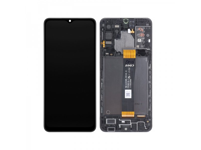 LCD displej + rámeček pro Samsung Galaxy A32 5G A326B Awesome černá (Service Pack) (GH82-25121A) - obrázek produktu