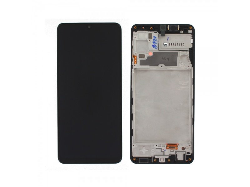 LCD displej + rámeček pro Samsung Galaxy A22 4G 2021 A225 černá (Service Pack) (GH82-25944A) - obrázek produktu