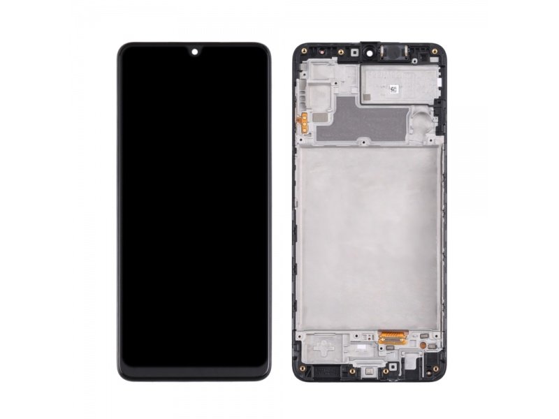 LCD + Dotyk + Rámeček pro Samsung Galaxy M22 M225F černá (Service Pack) (GH82-26153A) - obrázek produktu