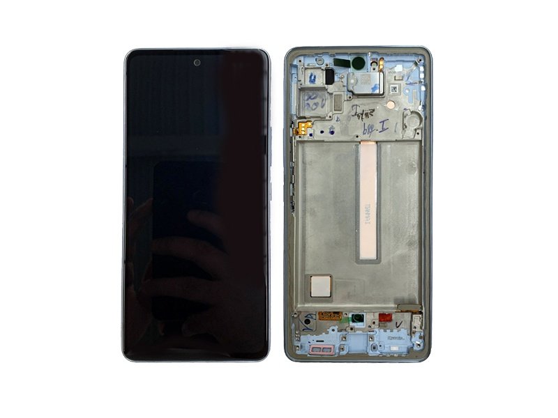 LCD displej + rámeček pro Samsung Galaxy A53 A536 5G 2022 černá (Service Pack) (GH82-28024A) - obrázek produktu