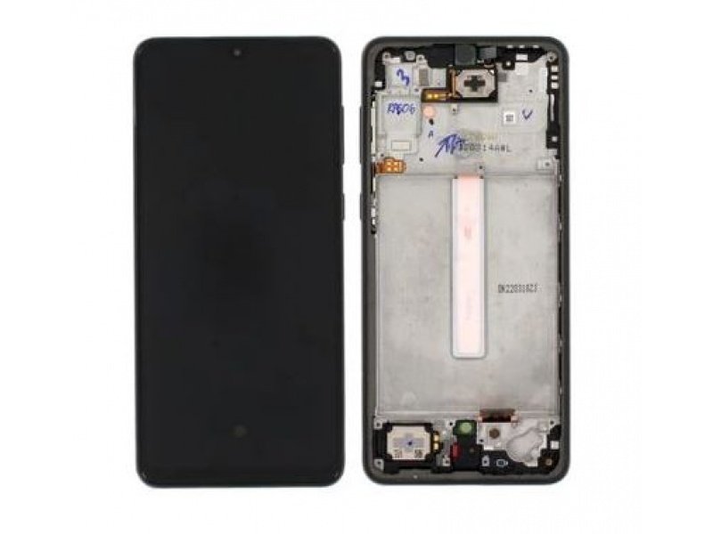 LCD displej + rámeček pro Samsung Galaxy A33 5G A336B černá (Service Pack) (GH82-28144A) - obrázek produktu