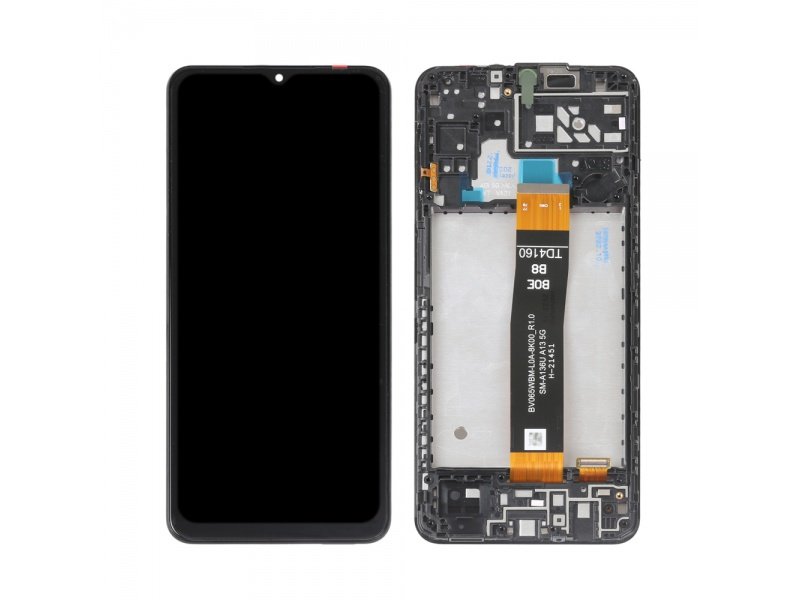 LCD displej + rámeček pro Samsung Galaxy A04s A047F černá (Service Pack) (GH82-29805A) - obrázek produktu