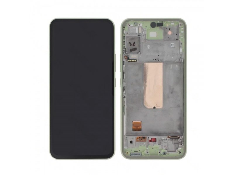 LCD + Dotyk + rámeček pro Samsung Galaxy A54 5G 2023 SM-A546 zelená (Service Pack) (GH82-31231C) - obrázek produktu