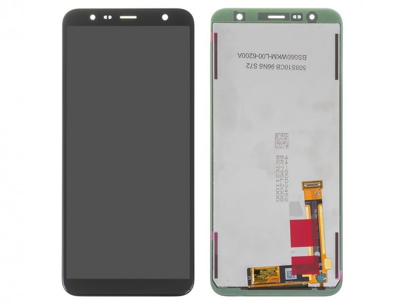 LCD displej pro Samsung Galaxy J4+ /J6+ 2018  J415/J610 černá (Service Pack) (GH97-22582A) - obrázek produktu