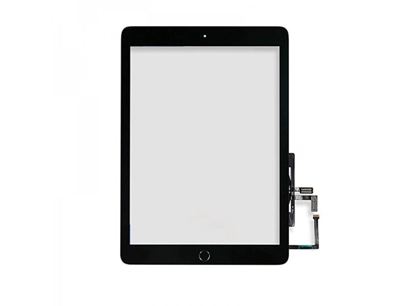 Dotykové sklo s Touch ID a originálním lepením pro Apple iPad Air / iPad 5 2017 černá - obrázek produktu
