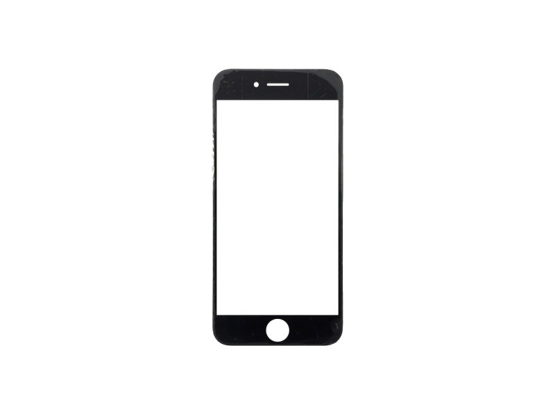 Přední černé sklo LCD (bez OCA / bez rámečku) pro iPhone 6 - 10ks/set - obrázek produktu