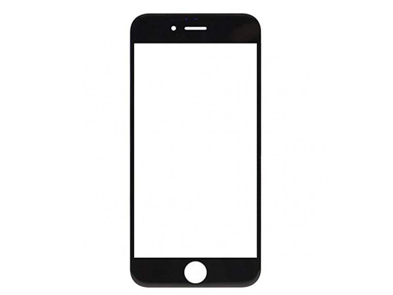 Přední černé sklo LCD (bez OCA / bez rámečku) pro iPhone 7 - 10ks/set - obrázek produktu