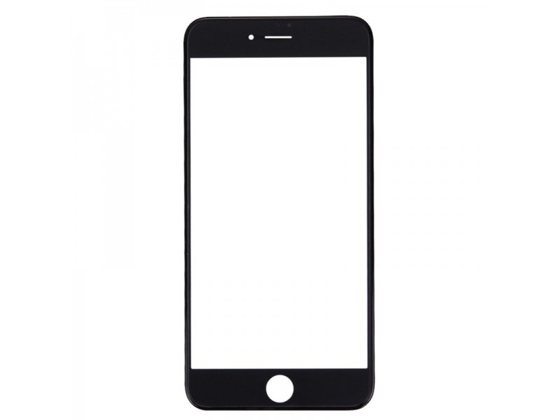 Přední černé sklo LCD (bez OCA / bez rámečku) pro iPhone 7 Plus - 10ks/set - obrázek produktu