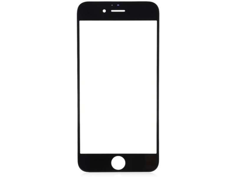 Přední černé sklo LCD (bez OCA / bez rámečku) pro iPhone 8 Plus - 10ks/set - obrázek produktu