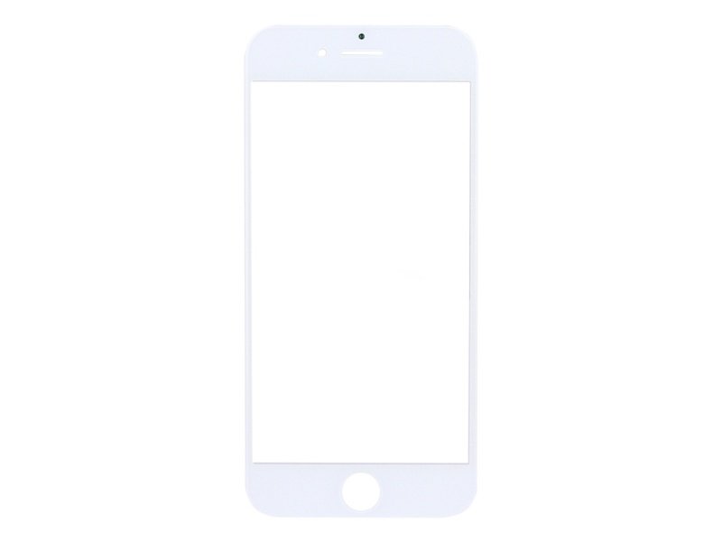 Přední bílé sklo LCD (bez OCA / bez rámečku) pro iPhone 8 Plus - 10ks/set - obrázek produktu