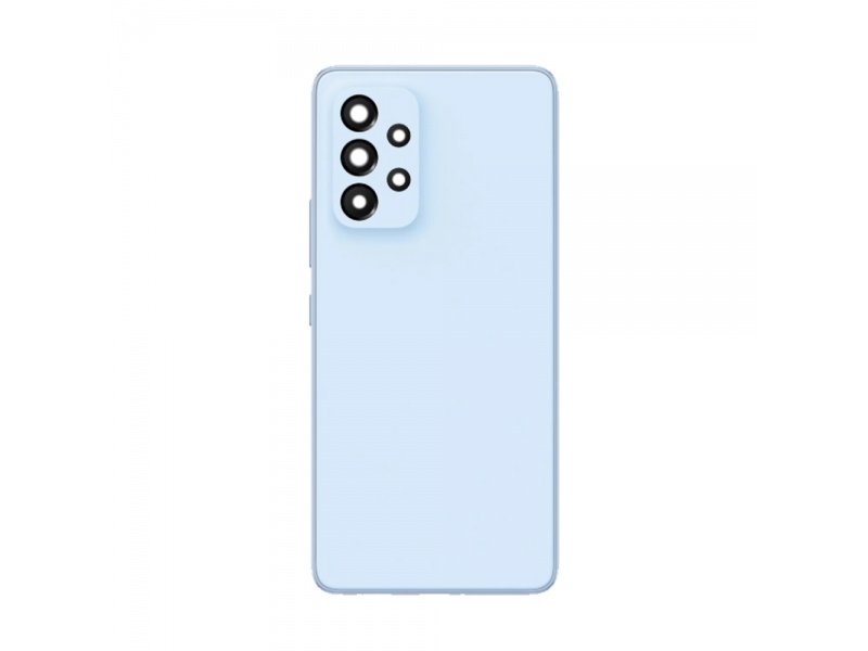 Zadní kryt + čočky kamer pro Samsung Galaxy A53 A536 modrá 5G (OEM) - obrázek produktu