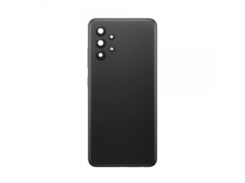 Zadní kryt + čočky + rámeček pro Samsung Galaxy A32 4G A325 černá (OEM) - obrázek produktu