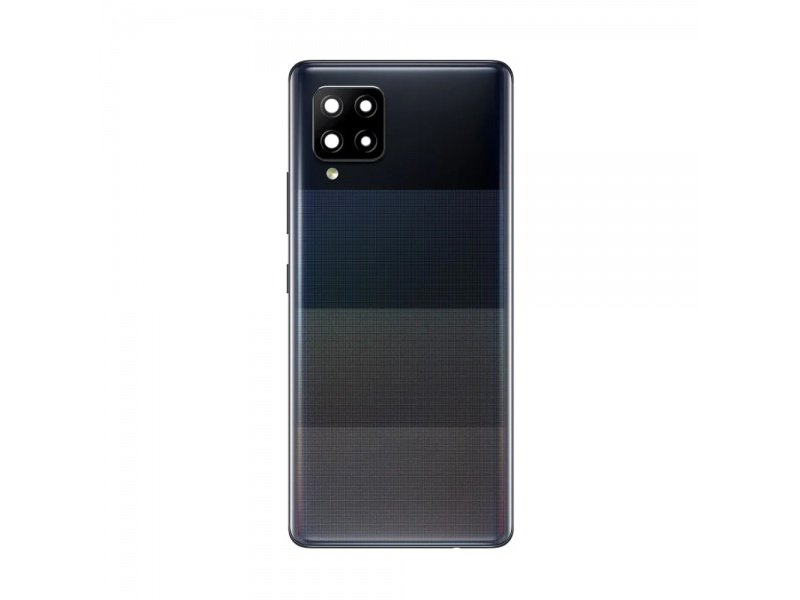 Zadní kryt + čočky + rámeček pro Samsung Galaxy A42 5G A426B černá (OEM) - obrázek produktu