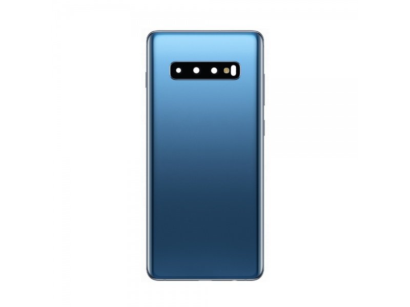 Zadní kryt + čočky + rámeček pro Samsung Galaxy S10 G973F modrá (OEM) - obrázek produktu
