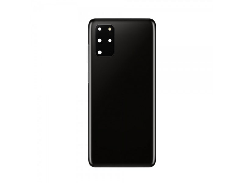 Zadní kryt + čočky + rámeček pro Samsung Galaxy S20+ 5G G986 černá (OEM) - obrázek produktu