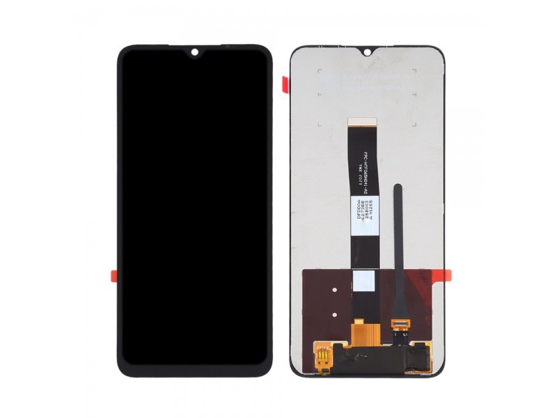 LCD displej pro Xiaomi Redmi 9A / 9C / 9AT / 9C NFC černá (originál) - obrázek produktu