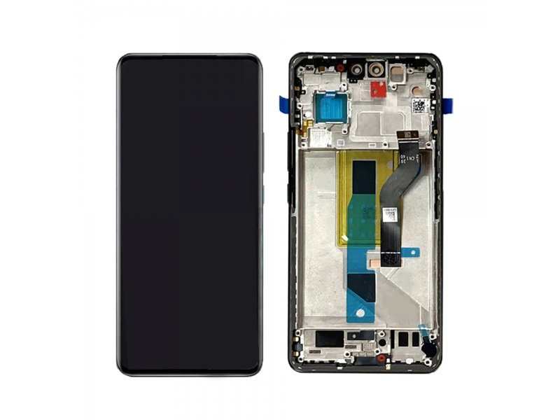 LCD + Dotyk + Rámeček pro Xiaomi 13 Lite 5G černá (OEM) - obrázek produktu