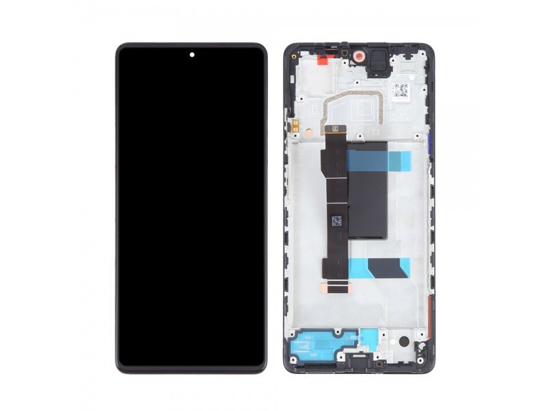 LCD + Dotyk + Rámeček pro Xiaomi Redmi Note 12 Pro 5G/ Note 12 Pro+ 5G (AMOLED) - obrázek produktu