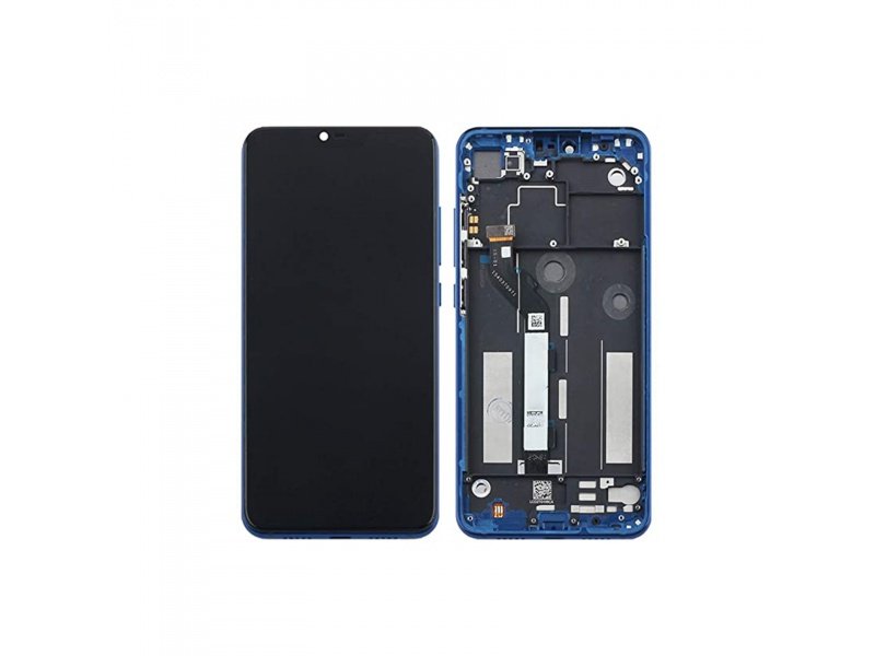 LCD displej + rámeček pro Xiaomi Mi 8 Lite modrá (OEM) - obrázek produktu