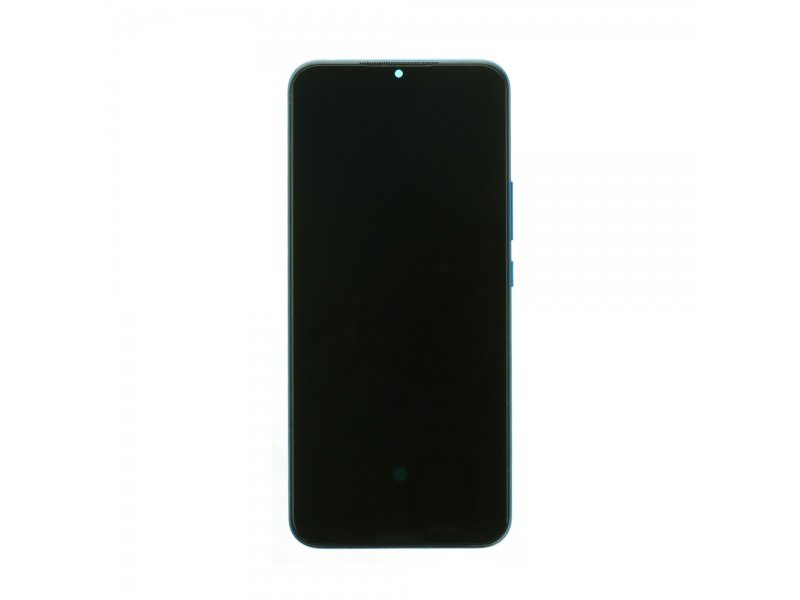LCD displej + rámeček pro pro Xiaomi Mi 10 Lite Assembled Aurora modrá (OEM) - obrázek produktu