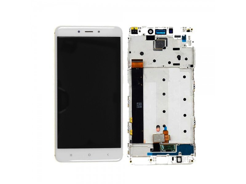 LCD displej + rámeček pro Xiaomi Redmi Note 4 / 4X (MediaTek) bílá (OEM) - obrázek produktu