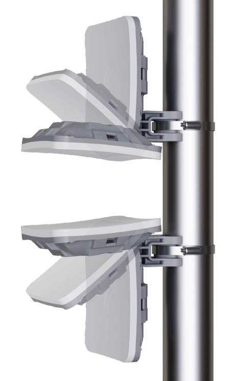 Mikrotik QM-X Držák na stožár quickMOUNT-X pro jednotky SXTsq - obrázek č. 1